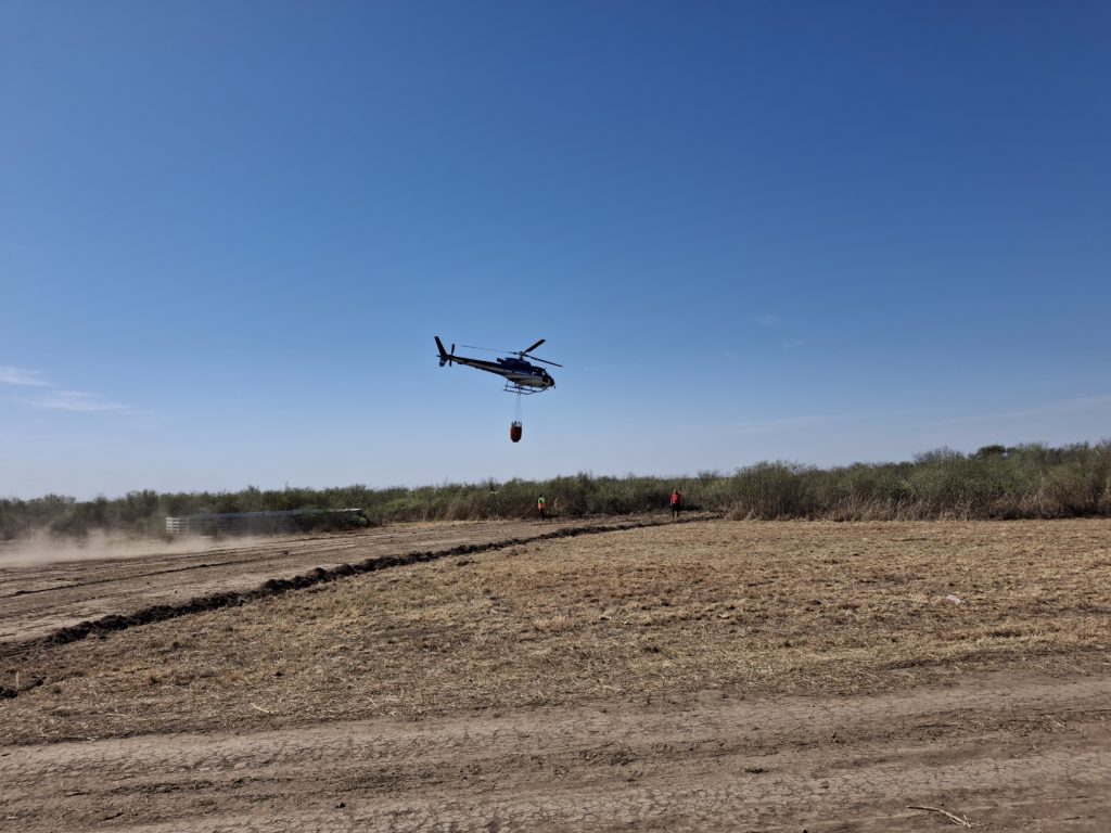 El Ente Metropolitano ejecutó obras en la zona de La Mezquita que optimizan el combate contra el fuego