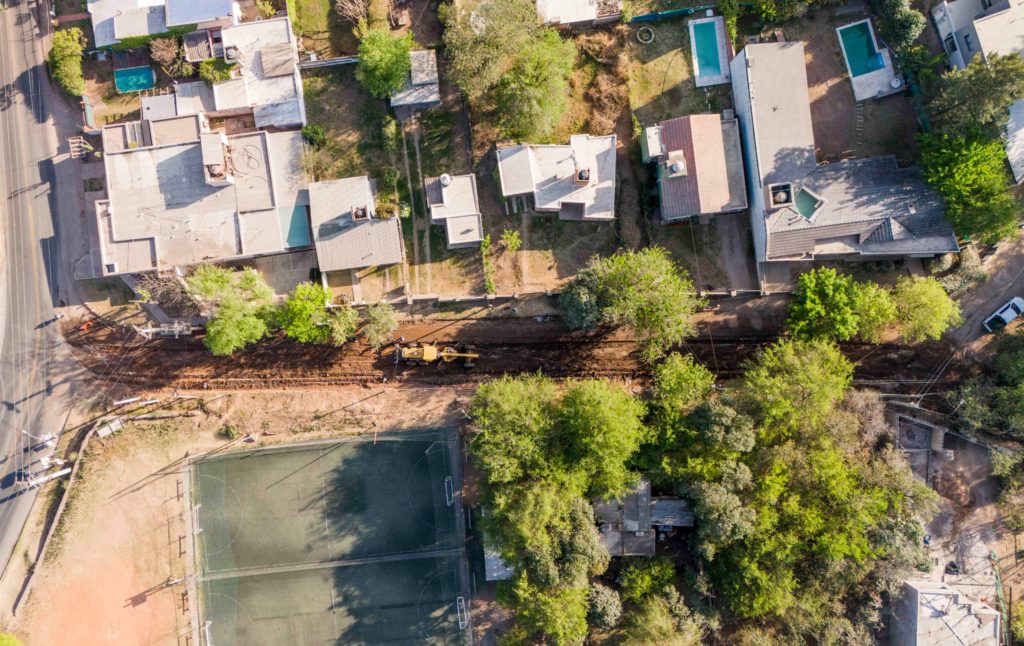 ENTE METROPOLITANO CÓRDOBA FORTALECE LA CONEXIÓN ENTRE VILLA ALLENDE Y SALDÁN CON OBRAS DE PAVIMENTACIÓN